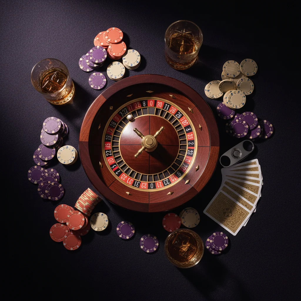Makrofotografia sukna pokerowego o niskim współczynniku tarcia